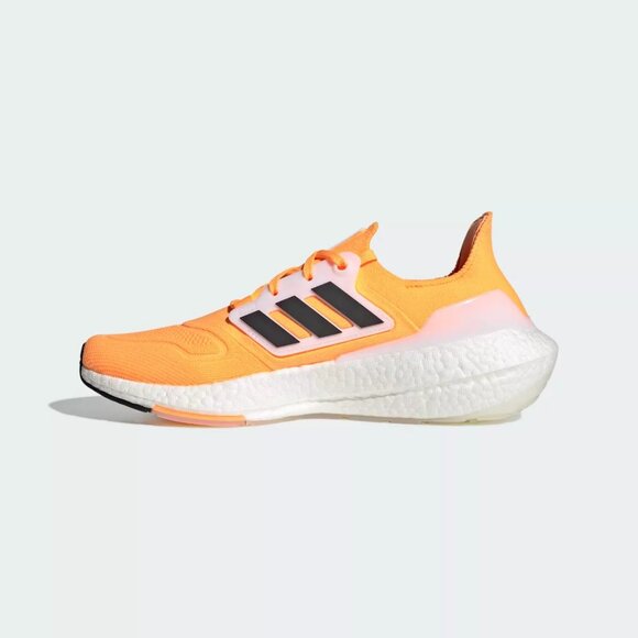 Adidas UltraBoost 22 - Size 8.5 Men\'s Running Shoes Orange White HR1029 New main image 4